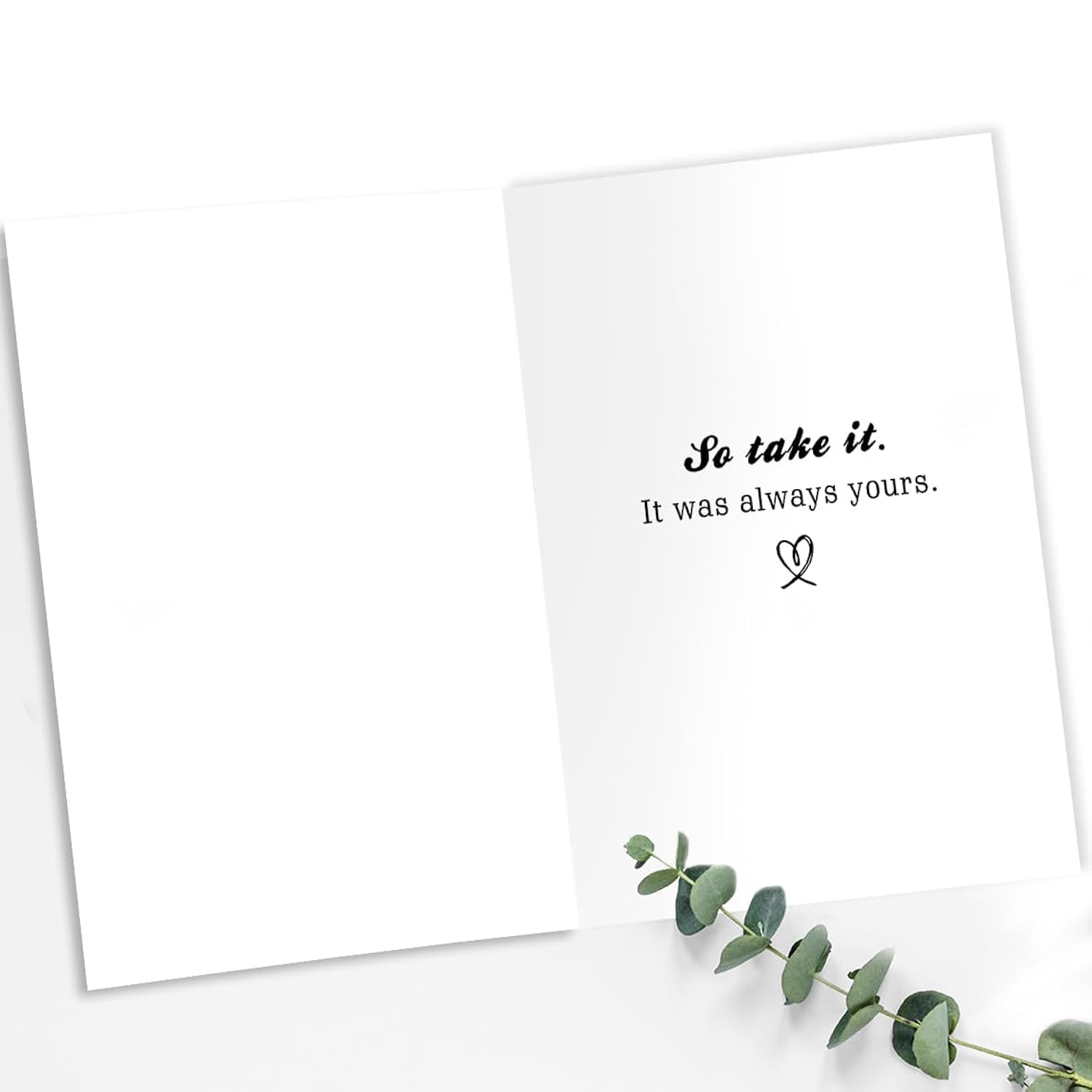 Gothic Anniversary Card Gift For Husband Wife, Romantic Birthday & Valentine’S Day Card For Men Women