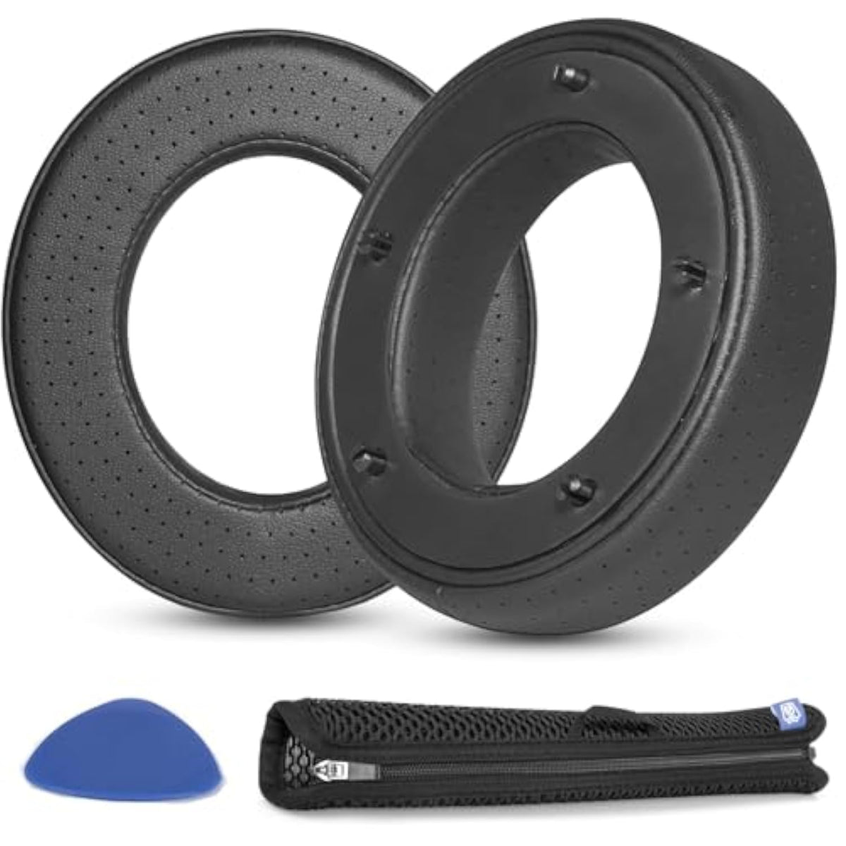 Earpad Ear Cushions Headband Pads Compatible With Focal Elegia Clear Mg Clear Elear Focal Utopia Elex Stellia Celestee Radiance Headphones Replacement Ear Pads Repair Part (Black Pf)