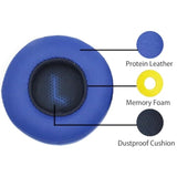 E45Bt Replacement Earpads,Compatible With Jbl E35 E45 E45Bt Duet Bt Headphones,Memory Foam Cushions With Protein Leather,Noise Isolating Comfort Ear Pads-Blue
