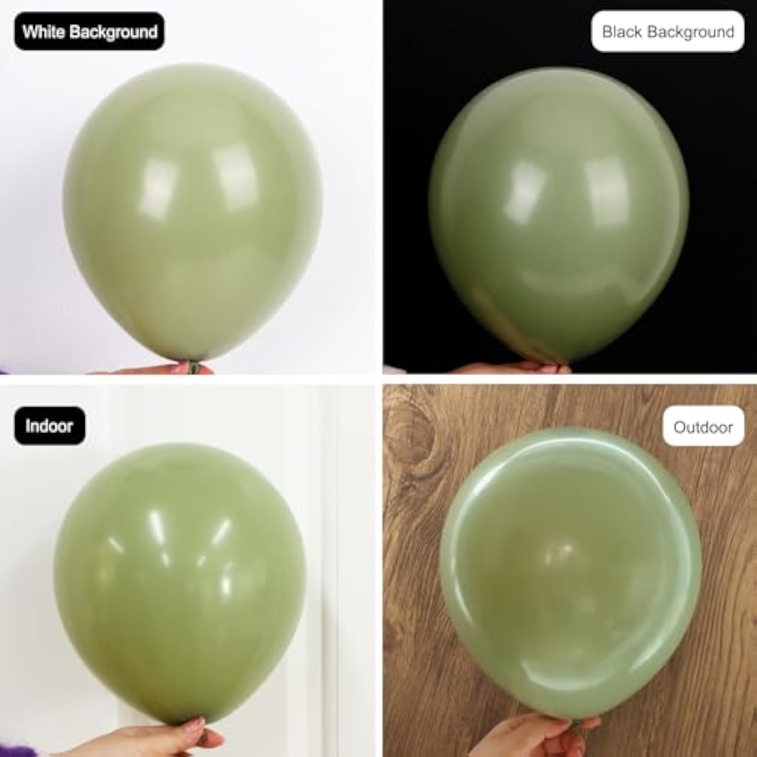 Sage Green Balloon Garland Kit: 129 Piece Party & Event Decor