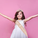 5Th Birthday Decorations For Girls, Including Sash, Crown/Tiara, Candles, Cake Topper, 5Th Birthday Gifts For Girls