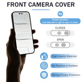 Front Lens Cover Compatible with iPhone 15/16/17 Series (Except 16e/17e) - Silver