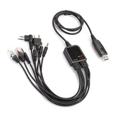 8 In 1 Usb Programming Cable For Kenwood/Quanshengcn/Tyt/Motorola Radio