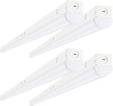 4 Pack 8FT LED Linear Light Fixtures 90W 70W 60W CCT Adjustable Dimmable Shop Lights