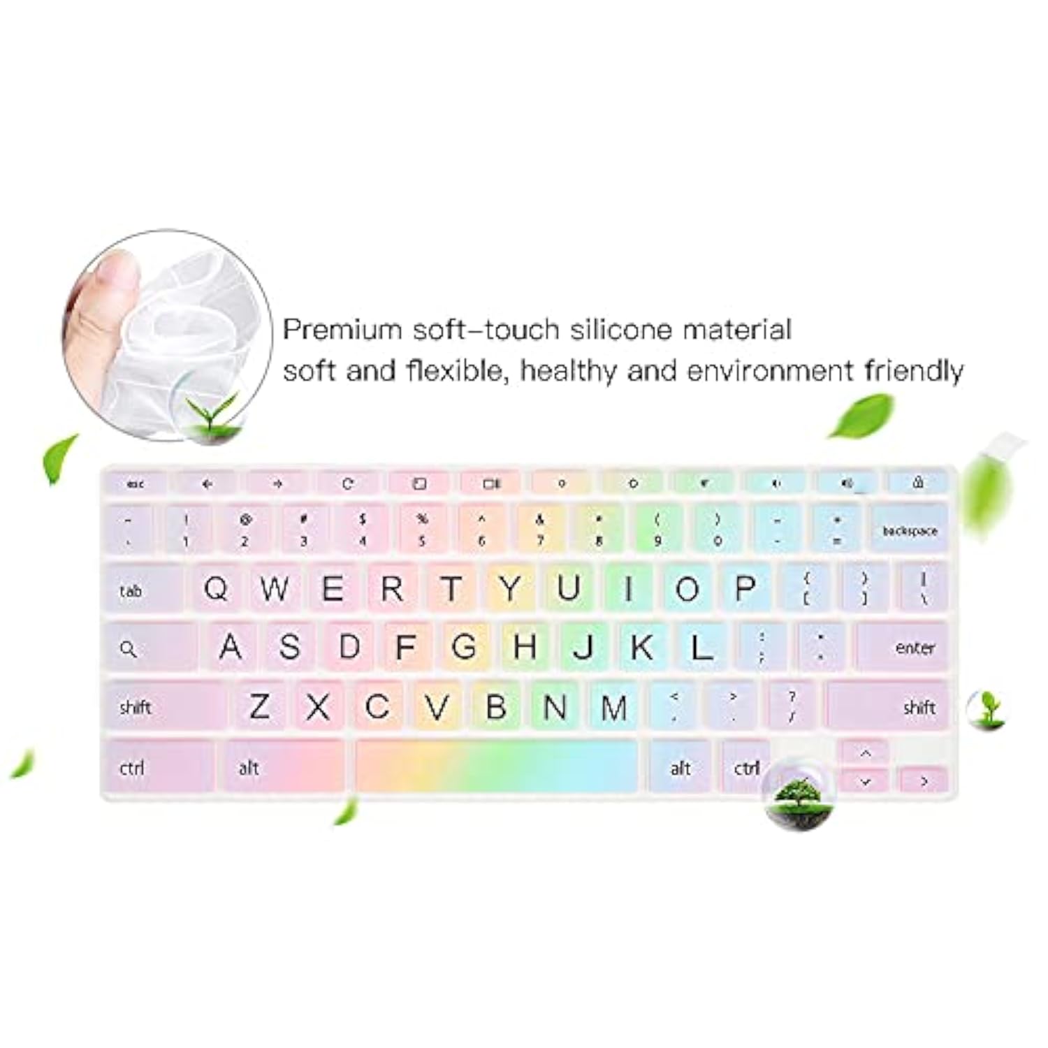 Keyboard Cover for HP x360 14" Chromebook, HP Chromebook 14-db