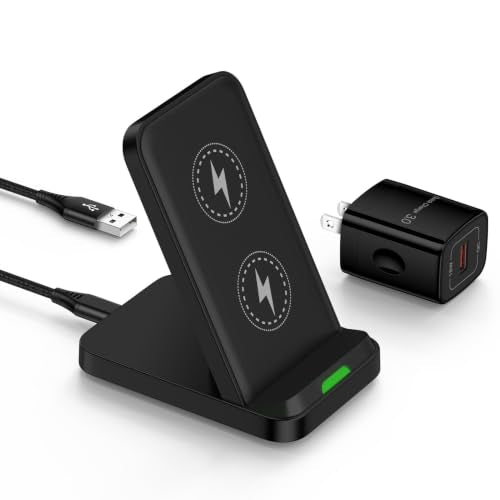 for Google Pixel 9, 10 Pro XL, Wireless Charger Phone Stand Station for Google Pixel 10a, 10, 10 Pro, 10 Pro Fold, 9, 9 Pro, 9 Pro XL, 8, 8 Pro, 7, 7