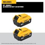 DEWALT 20V MAX 5 Ah Lithium Ion Battery 2-Pack (DCB205-2)