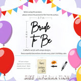 “Bride to Be” Acrylic Cake Topper for Wedding, Bridal Shower & Bachelorette Decor