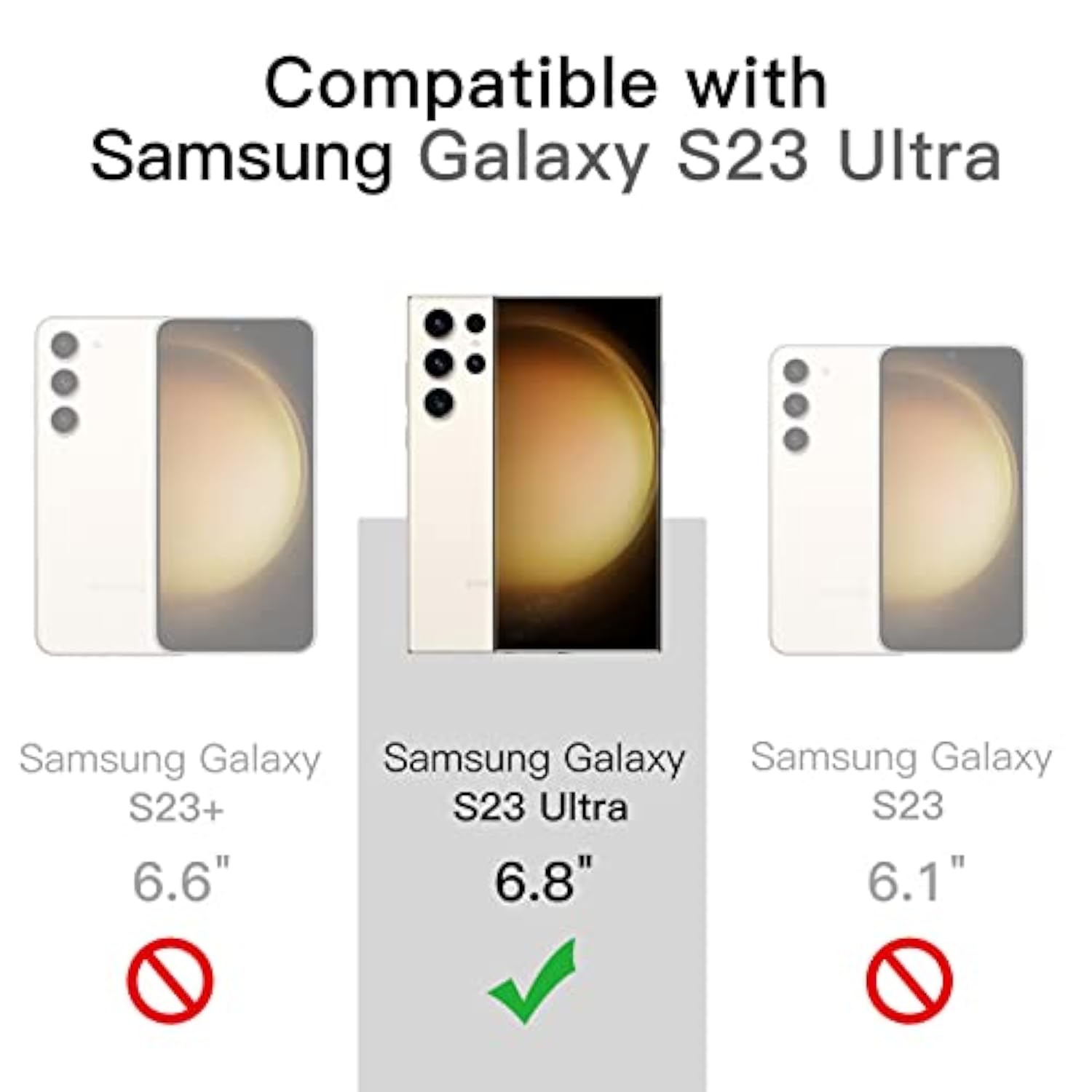 Samsung Galaxy S23 Ultra 5G Frosted Translucent Back Protective Slim Phone Cover