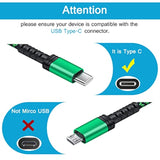 [3Pack,6Ft] Android Charger Cable Type C Fast Charging Cord For Google Pixel 9A/8A/8Pro/8/9 Pro Xl/10 Pro Xl/7A/7Pro/7/6A/6/5/4,Usb C To Type A C Port Car Cable For Samsung Galaxy S24 Fe/S25,Iphone 16