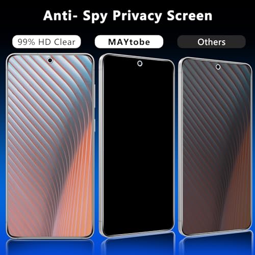 [2-Pack Privacy Screen Protector Designed for  Galaxy S26 Tempered Glass,Support Fingerprint Unlocking, No Bubbles, Anti Scratch, Easy to