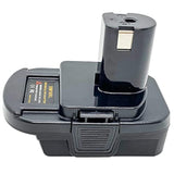 Battery Adapter for Ryobi 18V, Converts Dewalt 20V to Ryobi with USB Charging