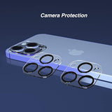 3-Pack iPhone 16/14 Pro Camera Lens Tempered Glass Protector 6.1-6.9 Inch