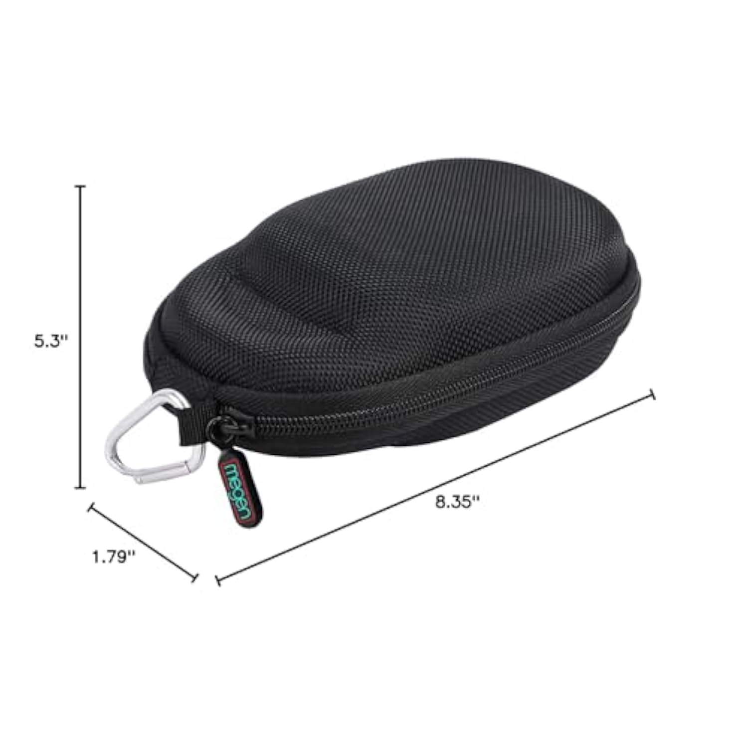 JBL Clip 4 Waterproof Portable Bluetooth Speaker Bundle with Megen Protective Hardshell Case (Blue)