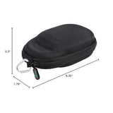 JBL Clip 4 Waterproof Portable Bluetooth Speaker Bundle with Megen Protective Hardshell Case (Blue)