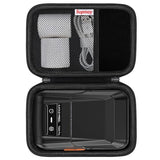 Hard Carrying Case For Supvan T50M Pro Bluetooth Label Maker Machine, Inkless Labeler Storage Travel Holder Fit Label Tape, Charging Cable, User Manual, Black