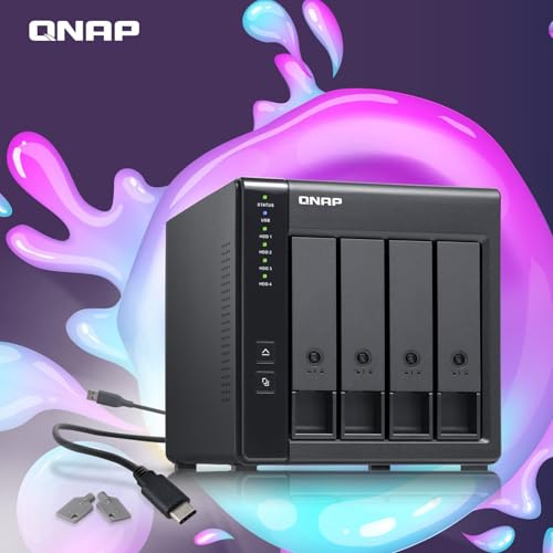 Tr-004 4 Bay Usb Type-C Direct Attached Storage (Das) With Hardware Raid (Diskless)