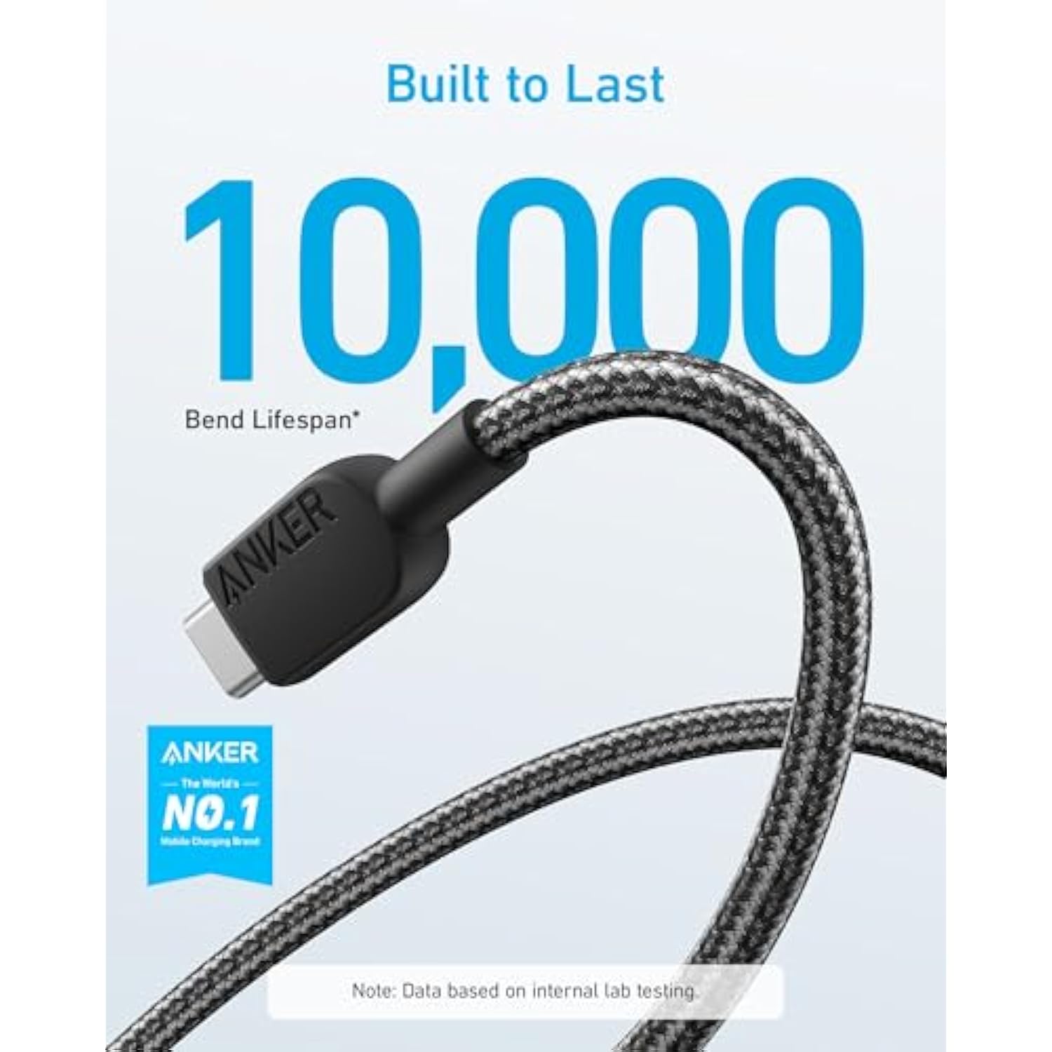Anker USB C Cable, [2 Pack, 3ft] 310 USB A to USB C Charger Cable, USB A to Ty