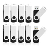10 Pack 32Gb Flash Drive Usb 3.0 Thumb Drive Usb Drives Jump Drives Keychain Memory Stick Black