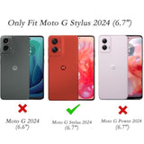 For Moto G Stylus 2024 Case,Cute Super Vibrant Neon Glitter Shiny Bling Sparkly Case Thin Slim Shockproof Camera Protection Cover For Women Girl For Motorola Moto G Stylus 2024-Black