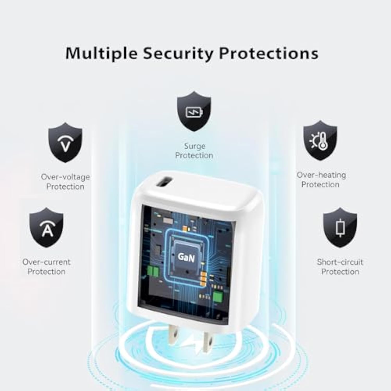 2-Pack 20W Usb C Charger Block, Type C Charger Fast Charging, Pd3.0 Fast Chargers, Type C Charging Block For Iphone 16 Pro/16 Pro Max/Iphone 15/15 Pro/Ipad Mini/Air (4Ft Usb-C Cable)