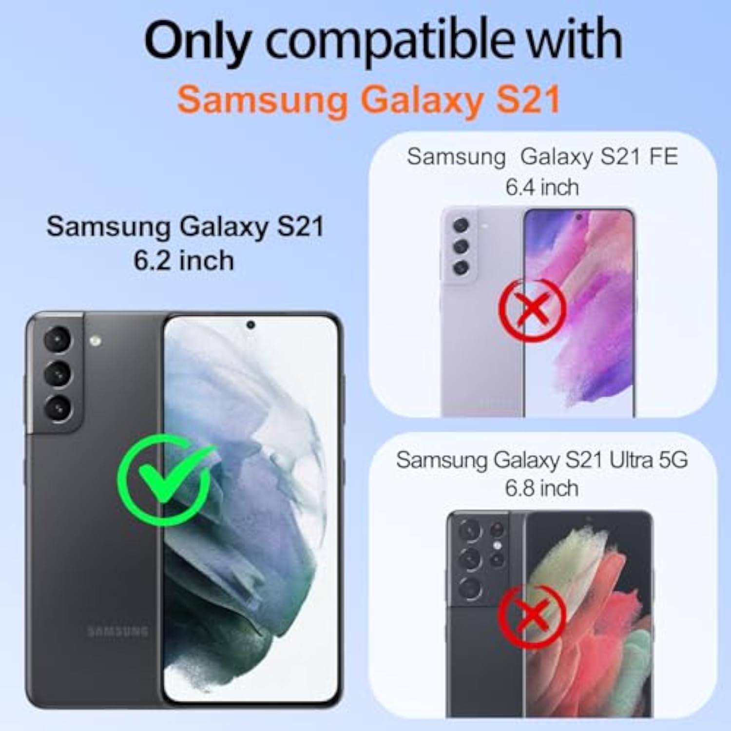 For Samsung Galaxy S21 Case: With 2Pcs Screen Protector, 360° Rotation Ring Holder Magnetic Kickstand Plating Gold Edge Soft Tpu Shockproof Protective Cover For S21, Black