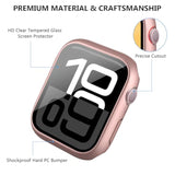 20 Pack Case For Watch Series 9/8/7 45Mm With Tempered Glass Screen Protector, Shockproof Hard Pc Protective Cover, All-Around Bumper Compatible With Iwatch S9 S8 S7 45Mm