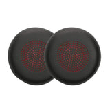 kwmobile Ear Pads Compatible with Plantronics Voyager UC B825 Earpads - 2X Replacement for Headphones - Black