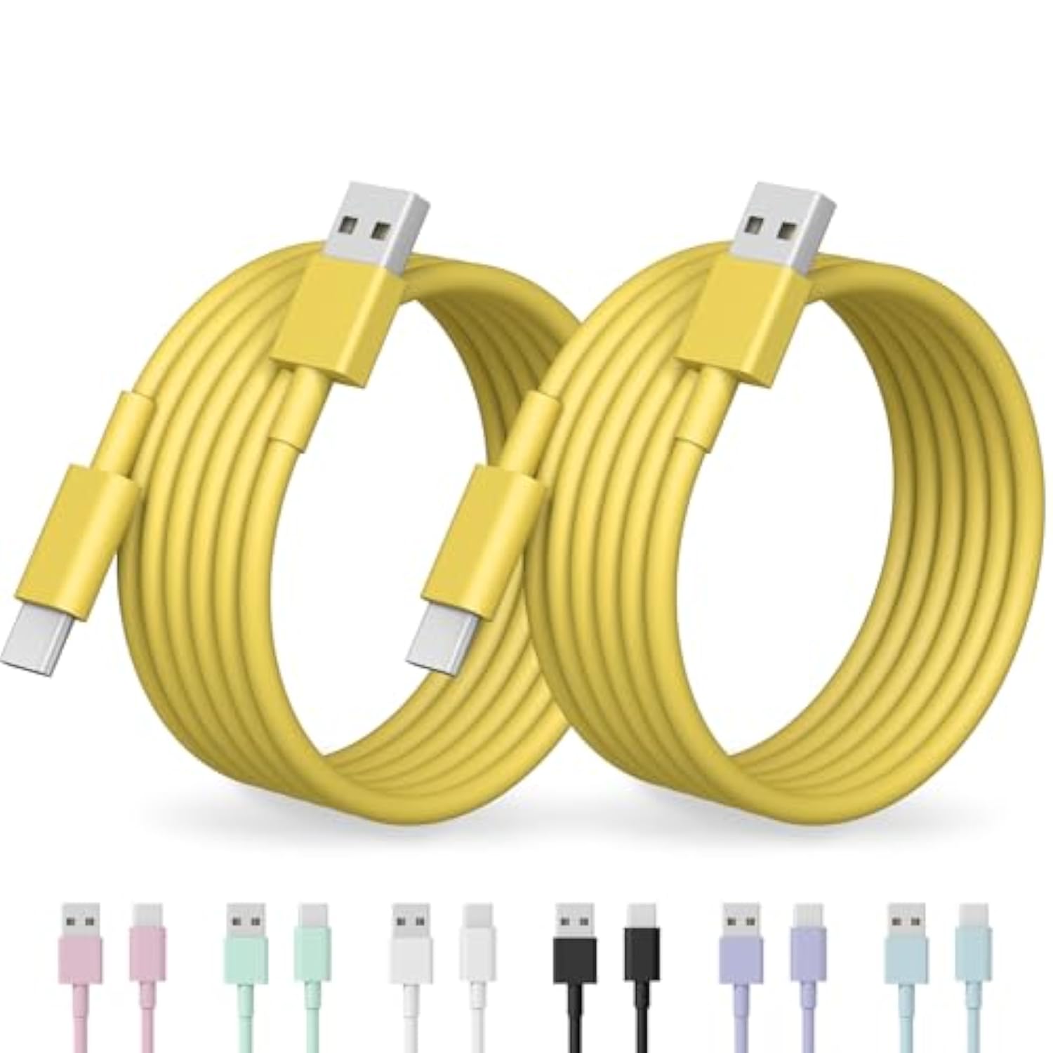 Usb A To Usb C Cable For Iphone 16 15 Car Charger Carplay Cable, 2Pack 5Ft Type A To Type C Charger Cable Compatible With Iphone 16E 16 15 Pro Plus Pro Max, Ipad Pro 12.9/13 11,Ipad Air 5/4 Gen