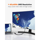 CableCreation USB C to DP Adapter 4K@60Hz, USB C to DisplayPort Adapter, Compa