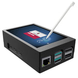Mini Monitor For Raspberry Pi 5, 3.5 Inch Monitor With Metal Case And Cooling Fan, 320 X 480 Pixels Resistive Touchscreen Tft Lcd Display