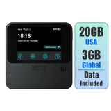 Portable Wifi Hotspot For Travel, 4G Lte Mobile Hotspot In 150+ Countries, 10-Device Pocket Wifi Router, 5000Mah Battery/No Contract, 20Gb Us+3Gb Global (30 Days) For Business, Trips, Outdoors