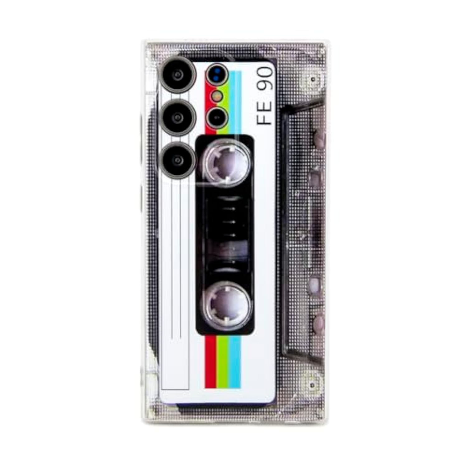 Case For Galaxy S24 Ultra Shockproof Scratchproof With Tpu Soft Bumper Retro Cassette Tape Case Compatible With Samsung Galaxy S24 Ultra