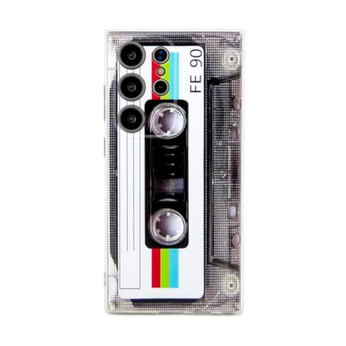 Case For Galaxy S24 Ultra Shockproof Scratchproof With Tpu Soft Bumper Retro Cassette Tape Case Compatible With Samsung Galaxy S24 Ultra