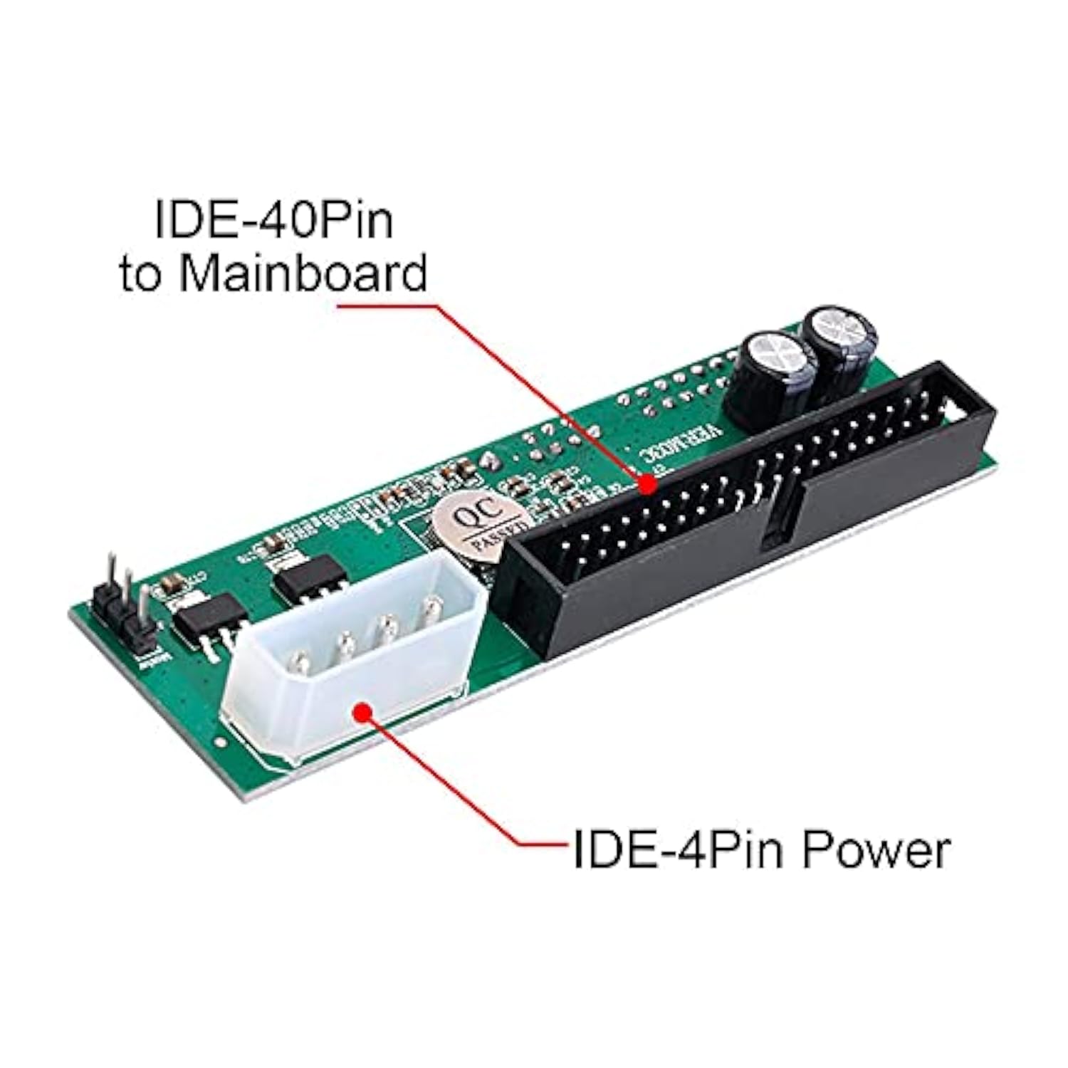 Xiwai SATA Disk to IDE/PATA 40Pin Motherboard Converter Adapter PCBA for Deskt