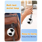 Boaretiu For Airpods 4 Case - 3D Glow In The Dark Cute Funny Smiley Skull Character Anime Scary Horror Cool Cover Design With Carabiner Keychain For Women Girls Girly Boy For Airpod 4 Case, Skeleton
