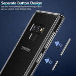 Case For Samsung Galaxy Note 9, Crystal Clear Designed Nonslip Shockproof Protective Note 9 Phone Case, Hybrid Thin Cover For Samsung Galaxy Note 9 Transparent