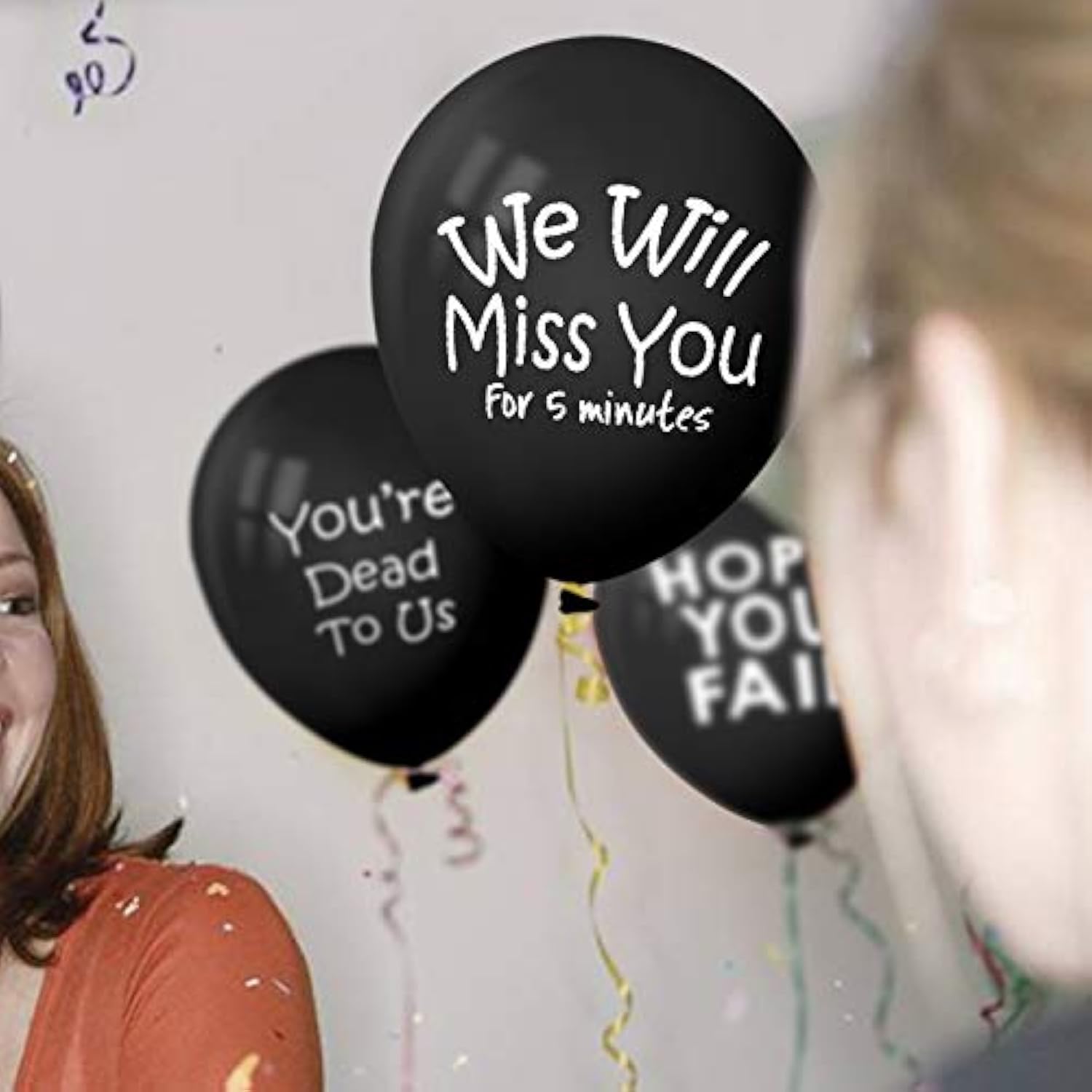 18 Pack Party Decorations Balloons For Funny Coworker Going Away Office