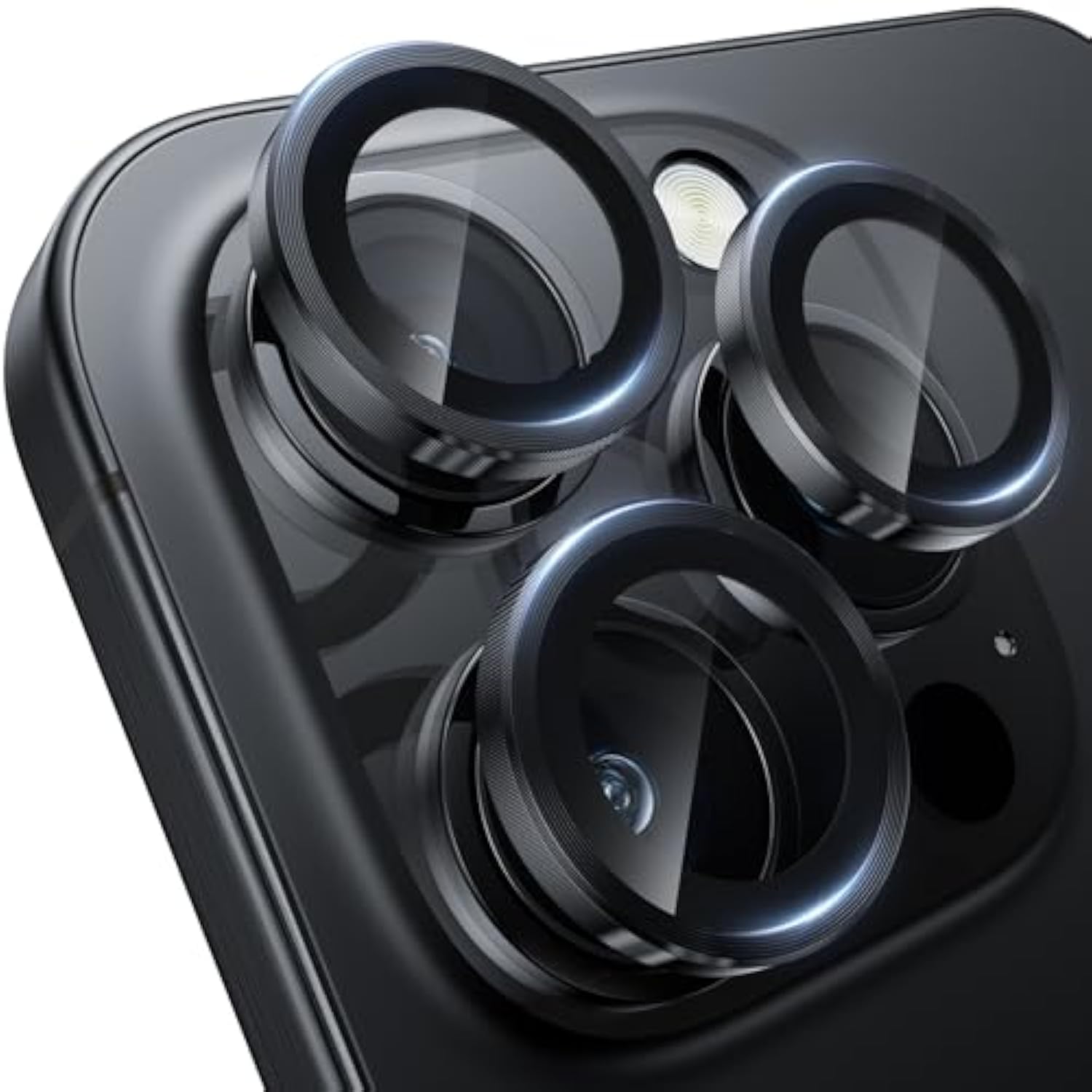 Iphone 16 Pro Pro Max Camera Lens Protector Shatterproof HD Metal Glass Cover