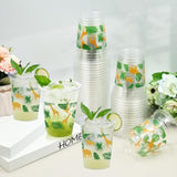 100 Pcs Jungle Safari Animals Cups - 12Oz Wild Animals Theme Party Disposable Plastic Cups For Safari, Birthday, Baby Shower