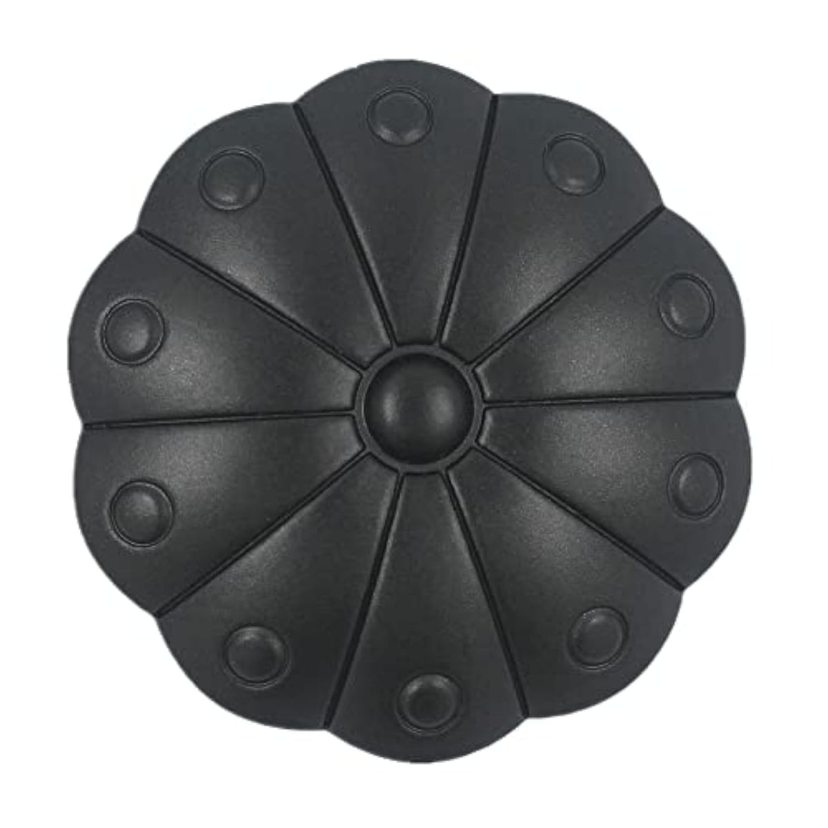 8 Pieces Grand Cactus Flower Metal Shank Buttons. 30Mm (1-3/16 Inch) (