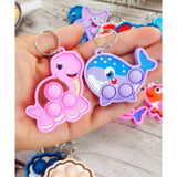 20 Packs Bulk Ocean Animal Classroom Students Prize, Mini Sea Creature Holiday Party Favors