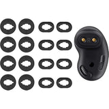 16 Pcs Silicone Ear Tips Compatible With Galaxy Buds Live, 2 Size 8 Pairs Ear Adapter Eartips Replacement For Samsung Galaxy Buds Live Accessories Rubber Earbuds Tips, Black
