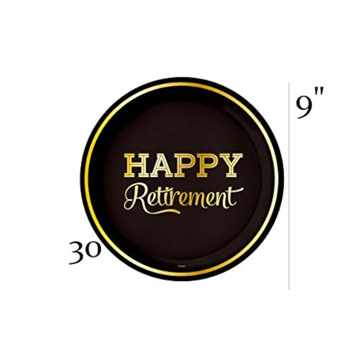 Gender Reveal Party Supplies Set – Plates, Cups, Napkins, Cake Topper – Disposable Baby Shower Plates And Napkins For Boy Or Girl Gender Reveal Decorations, Black And Gold
