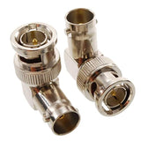 Cablesonline 10-Pack 90-Degree Bnc Right-Angle Male To Bnc Female Video Adapter (Av-A55-10)