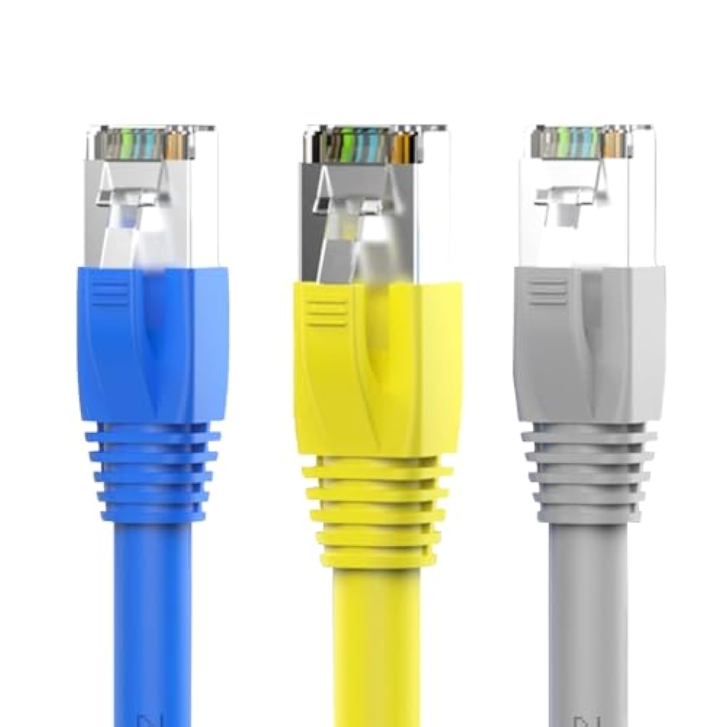 Rj-45 Strain Relief Boots Rj45 Boots Plastic Network Wire,100 Pcs Cat6A, Cat7,