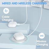 Wireless Charging Case For Airpods 3 Gen, Compatible With Airpods 3Rd Generation Replacement Cases Air Pods 3 (Earbuds Not Included)