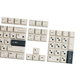 Black White Japanese Pbt Keycap Cherry Profile Dye Sublimation Mechanical Keyb