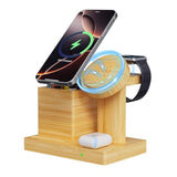 Wireless Charger For Apple Charging Station - Charging Station For Multiple Devices With Pd 22.5W Adapter, For Iphone 16 15 14 13 12 Series, For Iwatch 2-10, For Airpods Pro (Otho-Cw01)