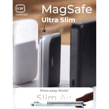 0.3‘’ Ultra Slim Magsafe Portable Charger Iphone,Alloy 5,000Mah Wireless Card Slim Magsafe Battery Pack,Essential Phone Accessories,Magnetic Power Bank For Iphone 16E Pro Max/15/14/13/12,Glacier